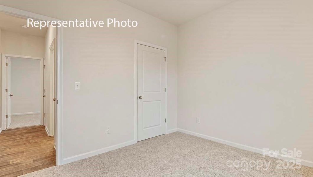 Spacious, unfurnished interior of a new home in Stanton, Richburg (Image 19).