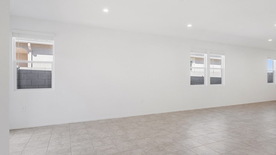 Representative unfurnished interior of a home built from the Harper by D.R. Horton in Elena Trails, Maricopa (Image 24). Representative unfurnished interior of a home built from the Harper by D.R. Horton in Elena Trails, Maricopa (Image 24).