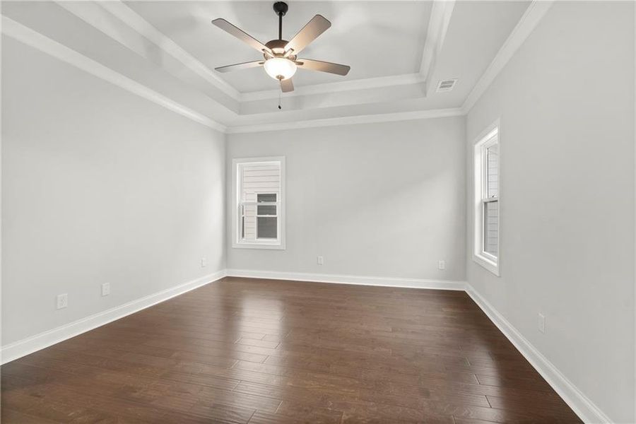 Spacious, unfurnished interior of a new home in Palisades Single Family, Cumming (Image 34).