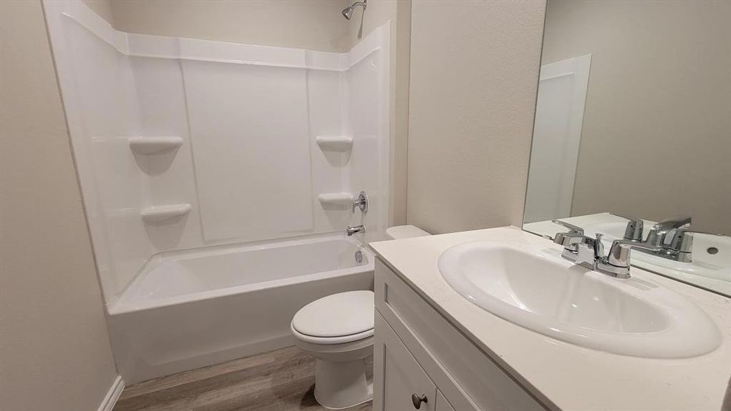 Furnished interior view inside a new home in Longhorn Estates, Fort Worth (Image 5). Furnished interior view inside a new home in Longhorn Estates, Fort Worth (Image 5).