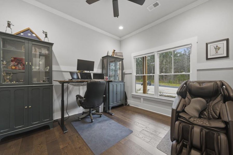 Furnished interior view inside a new home in , Buckhead (Image 8).