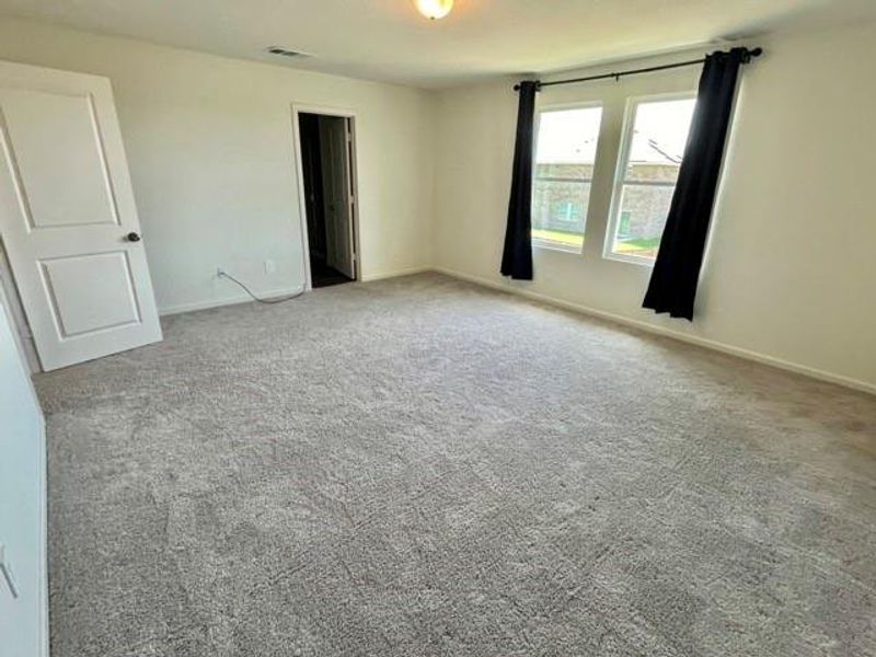 Spare room with carpet