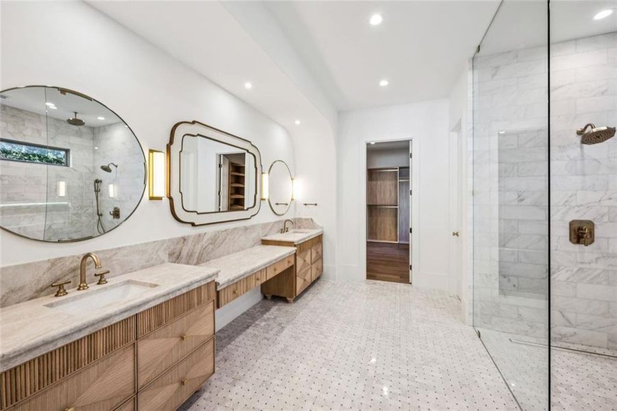 Furnished interior view inside a new home in , Brookhaven (Image 14).