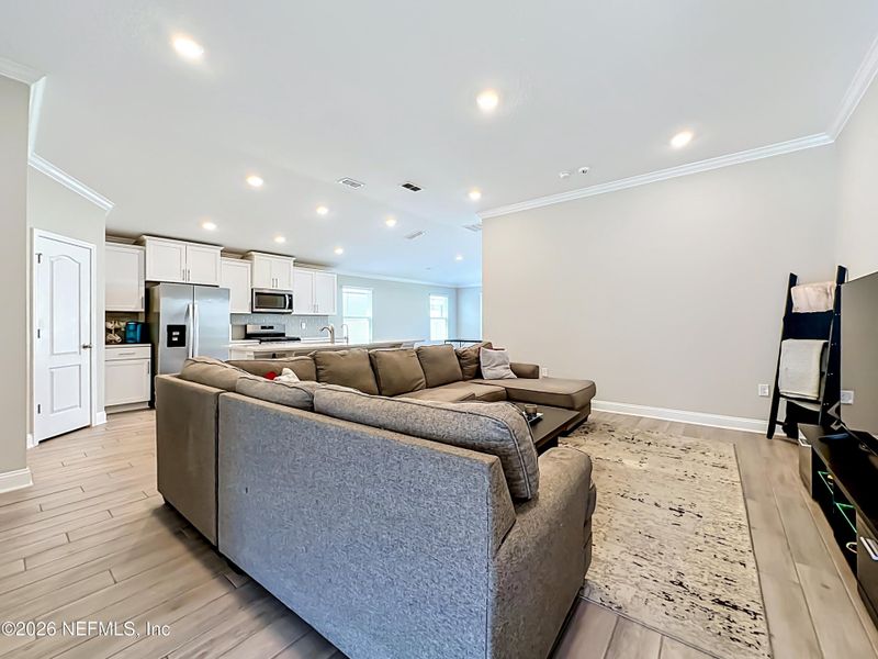 Furnished interior view inside a new home in Dorado at Entrada, St. Augustine (Image 6).