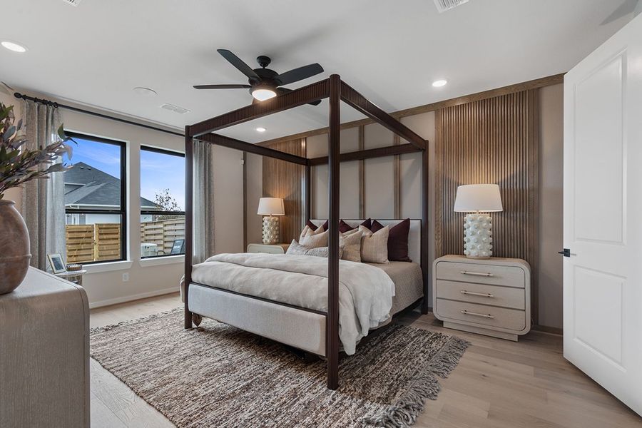 Furnished interior view inside a new home in Austin Point, Richmond (Image 13).