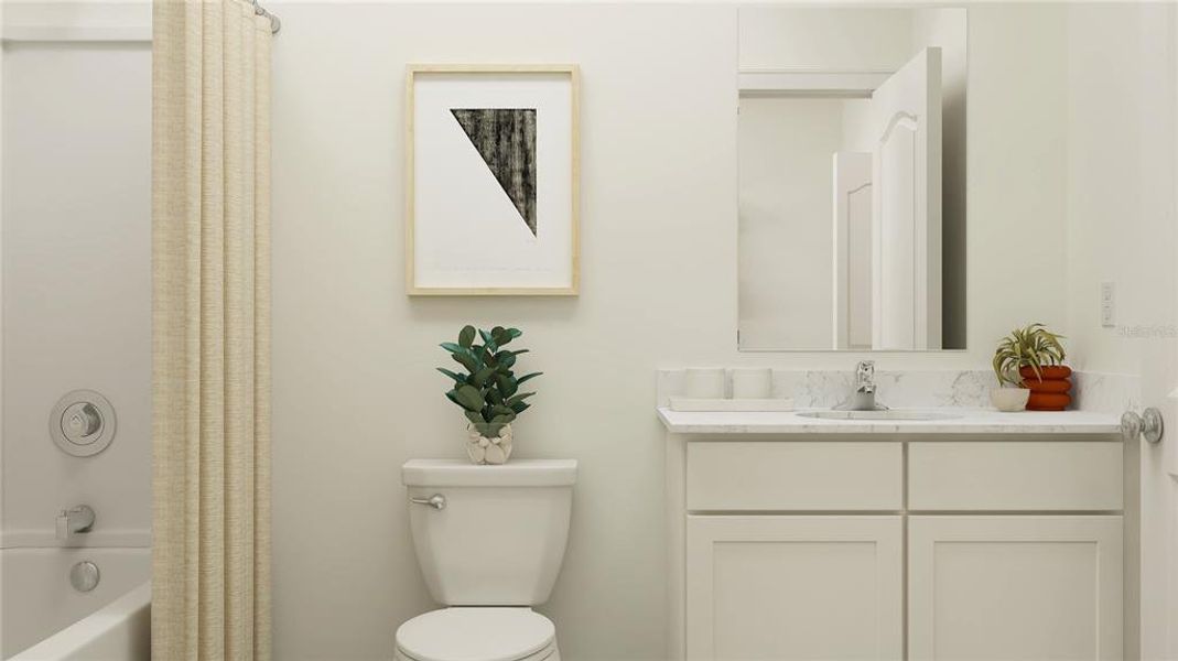Furnished interior view inside a new home in Millwood, Ocala (Image 4).