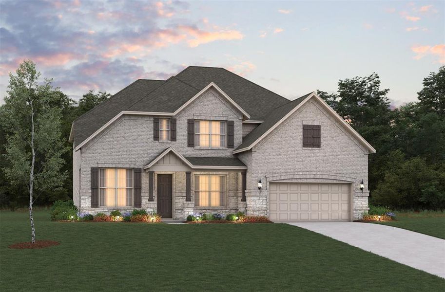 Beazer Homes Lovers Landing Madison plan