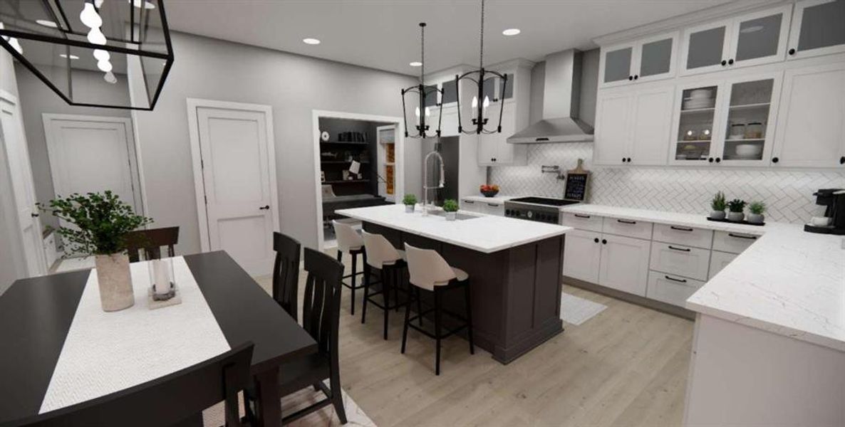 Furnished interior view inside a new home in , Carrollton (Image 4).