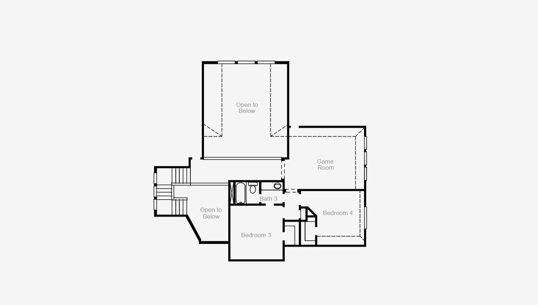 2D floor plan layout for the Richwood by Coventry Homes in Valencia 60', Manvel, TX (Image 2). 2D floor plan layout for the Richwood by Coventry Homes in Valencia 60', Manvel, TX (Image 2).