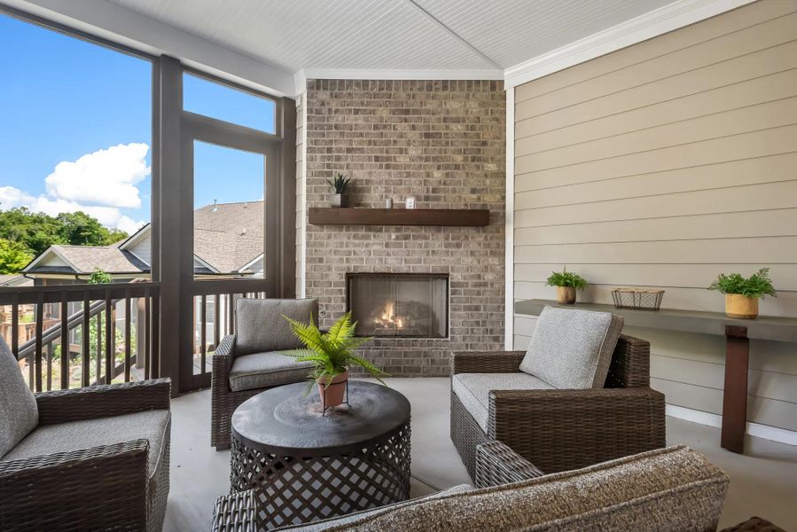 The Shannon C Outdoor Living Area The Shannon C Outdoor Living Area