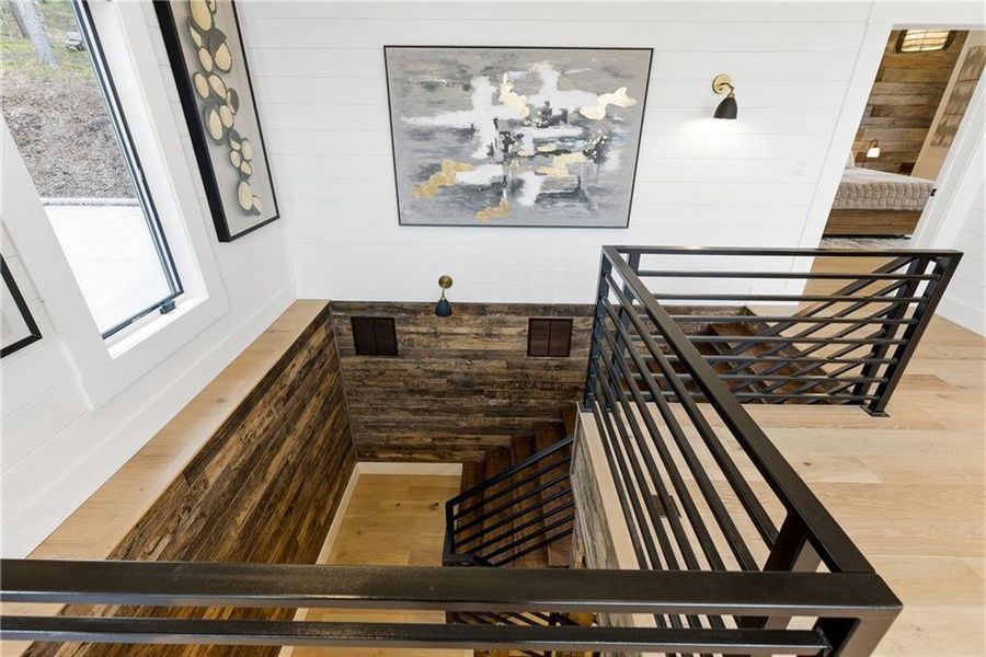 Furnished interior view inside a new home in , Blue Ridge (Image 39).