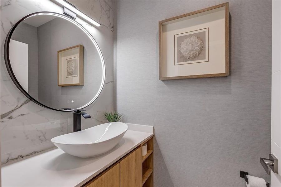 Furnished interior view inside a new home in , Fort Lauderdale (Image 21).