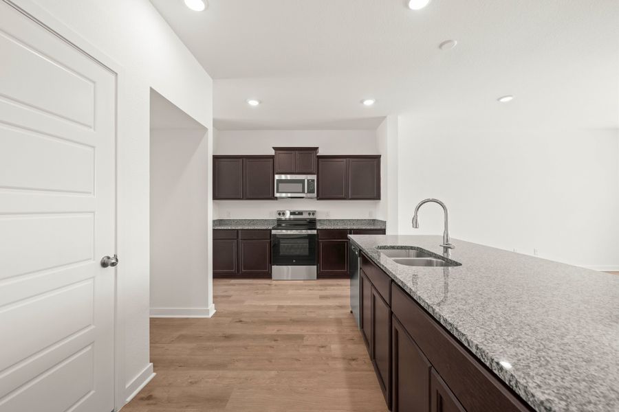 Furnished interior view inside a new home in South Pointe, Temple (Image 5).