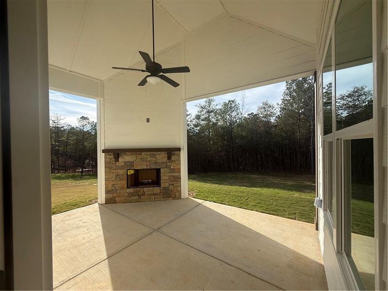 Exterior details and patio area of a home in , Waleska (Image 3). Exterior details and patio area of a home in , Waleska (Image 3).