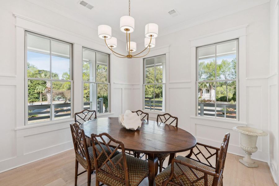 Furnished interior view inside a new home in , Johns Island (Image 6). Furnished interior view inside a new home in , Johns Island (Image 6).