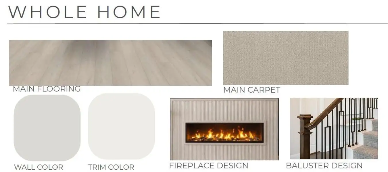 Sample of building materials used in homes in Evergrove, Richmond (Image 4). Sample of building materials used in homes in Evergrove, Richmond (Image 4).