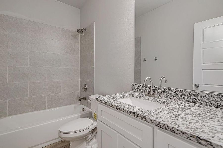 Furnished interior view inside a new home in , Fort Worth (Image 12).