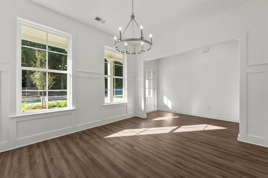 Spacious, unfurnished interior of a new home in Ellington Farms, Statham (Image 27). Spacious, unfurnished interior of a new home in Ellington Farms, Statham (Image 27).