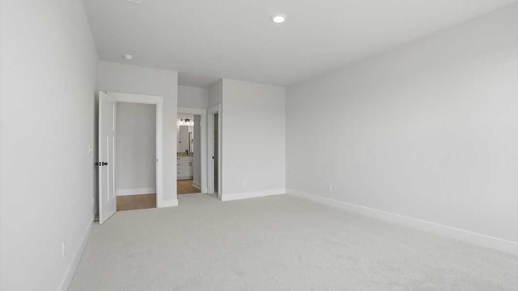 Furnished interior view inside a new home in Iris Meadows, Moore (Image 25).