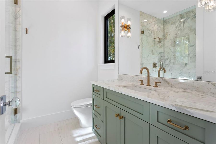 Furnished interior view inside a new home in , St. Petersburg (Image 34).