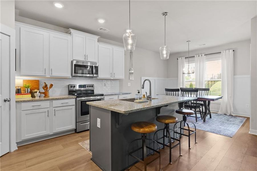 Furnished interior view inside a new home in , Jefferson (Image 24).