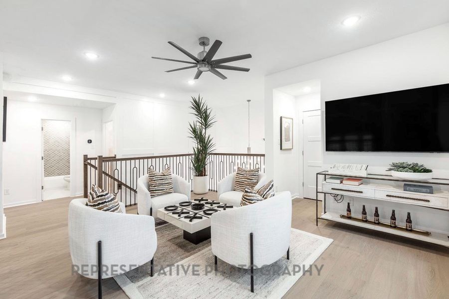 Furnished interior view inside a new home in Briarley, Montgomery (Image 23).