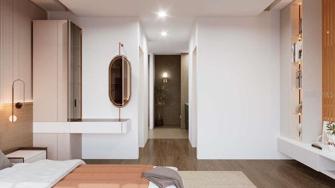 Furnished interior view inside a new home in , Ocala (Image 3).