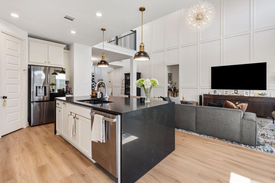 Furnished interior view inside a new home in , Richmond (Image 38). Furnished interior view inside a new home in , Richmond (Image 38).