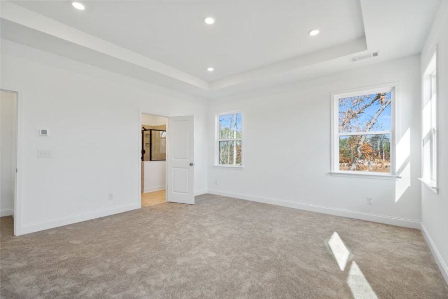 Representative unfurnished interior of a home built from the Ingram by Taylor Morrison in Falls Creek, Flowery Branch (Image 41).