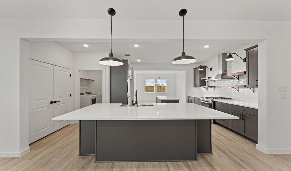 Gourmet island kitchen (*Photo not of actual home and used for illustration purposes only.) Gourmet island kitchen (*Photo not of actual home and used for illustration purposes only.)