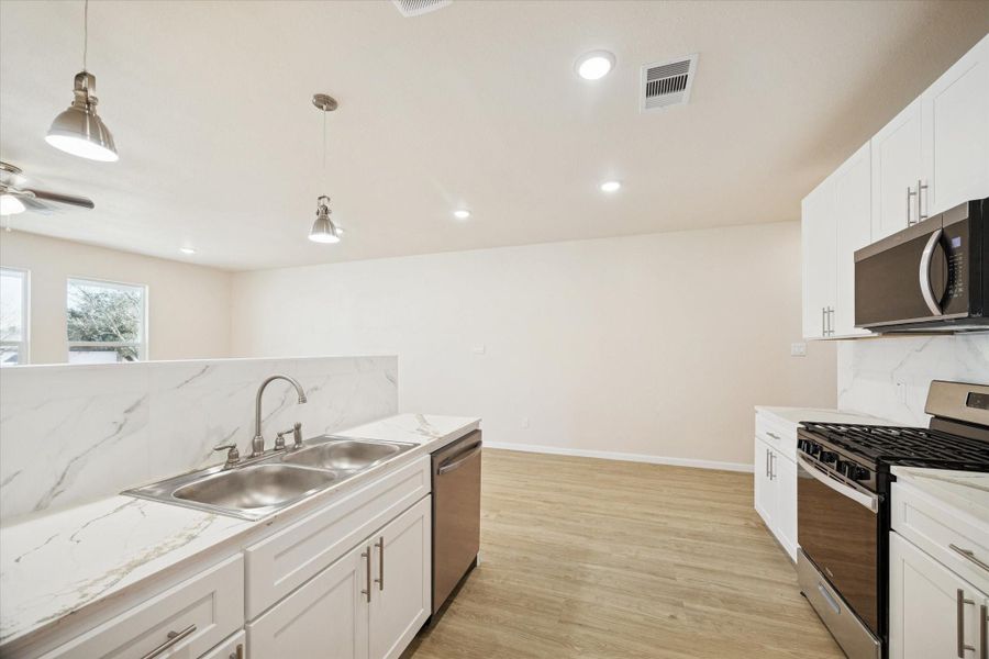 Furnished interior view inside a new home in , Montgomery (Image 5).