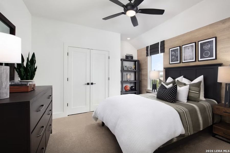 Furnished interior view inside a new home in The Parklands, Schertz (Image 11).