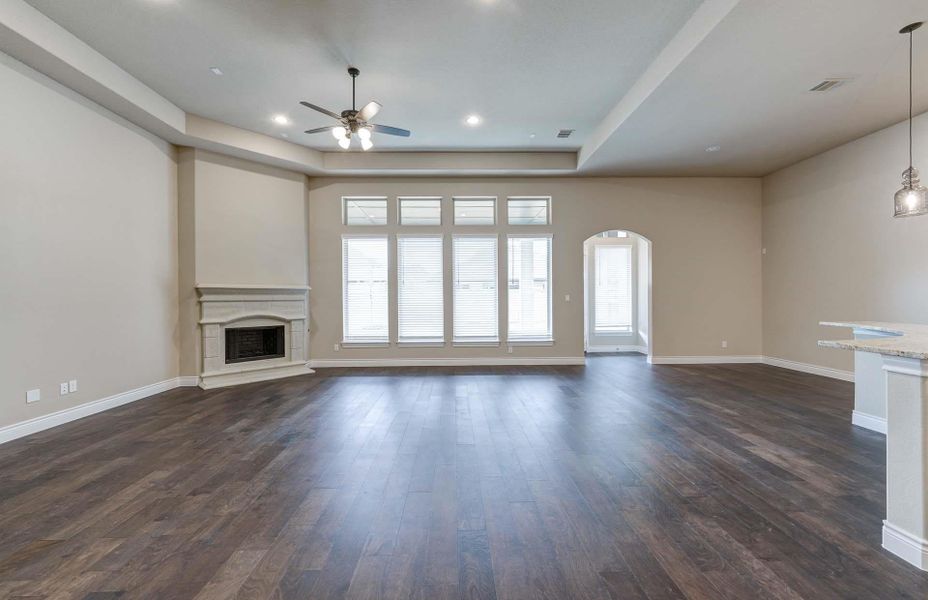 Spacious, unfurnished interior of a new home in Bridgeland 60′, Cypress (Image 12). Spacious, unfurnished interior of a new home in Bridgeland 60′, Cypress (Image 12).