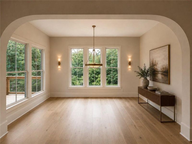 Spacious, unfurnished interior of a new home in , Roswell (Image 33). Spacious, unfurnished interior of a new home in , Roswell (Image 33).