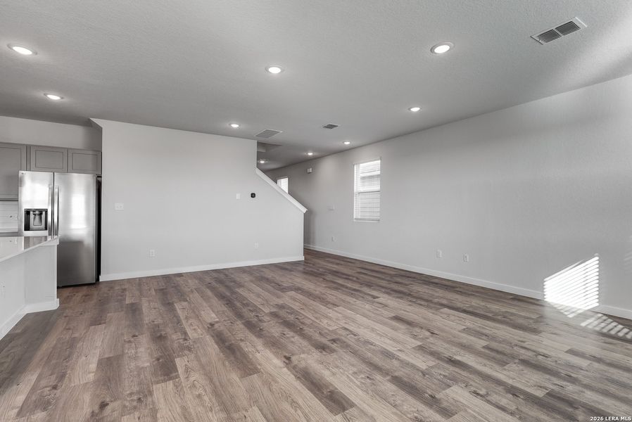 Spacious, unfurnished interior of a new home in Applewhite Meadows, San Antonio (Image 17). Spacious, unfurnished interior of a new home in Applewhite Meadows, San Antonio (Image 17).