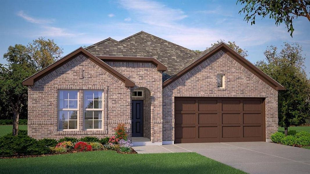 Front Elevation - D.R. Horton's Las Cruces Floorplan Elevation H - All Home and community information, including pricing, included features, terms, availability and amenities, are subject to change at any time without notice or obligation. All Drawings, pictures, photographs, video, square footages, floor plans, elevations, features, colors and sizes are approximate for illustration purposes only and will vary from the homes as built. Front Elevation - D.R. Horton's Las Cruces Floorplan Elevation H - All Home and community information, including pricing, included features, terms, availability and amenities, are subject to change at any time without notice or obligation. All Drawings, pictures, photographs, video, square footages, floor plans, elevations, features, colors and sizes are approximate for illustration purposes only and will vary from the homes as built.