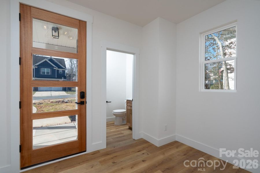 Spacious, unfurnished interior of a new home in , Locust (Image 32).