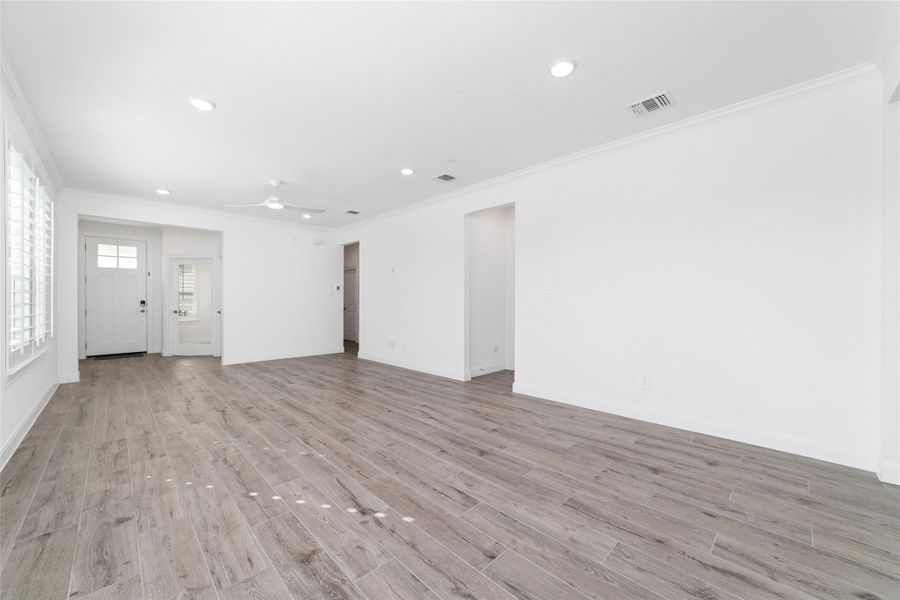 Spacious, unfurnished interior of a new home in , Willis (Image 26). Spacious, unfurnished interior of a new home in , Willis (Image 26).