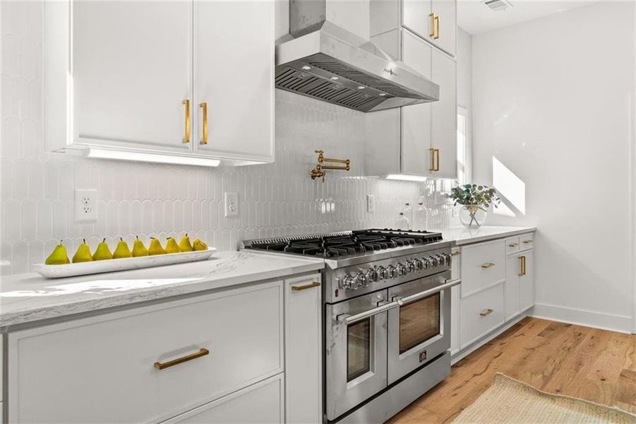 Close-up of interior finishes inside a home in , Atlanta (Image 23).