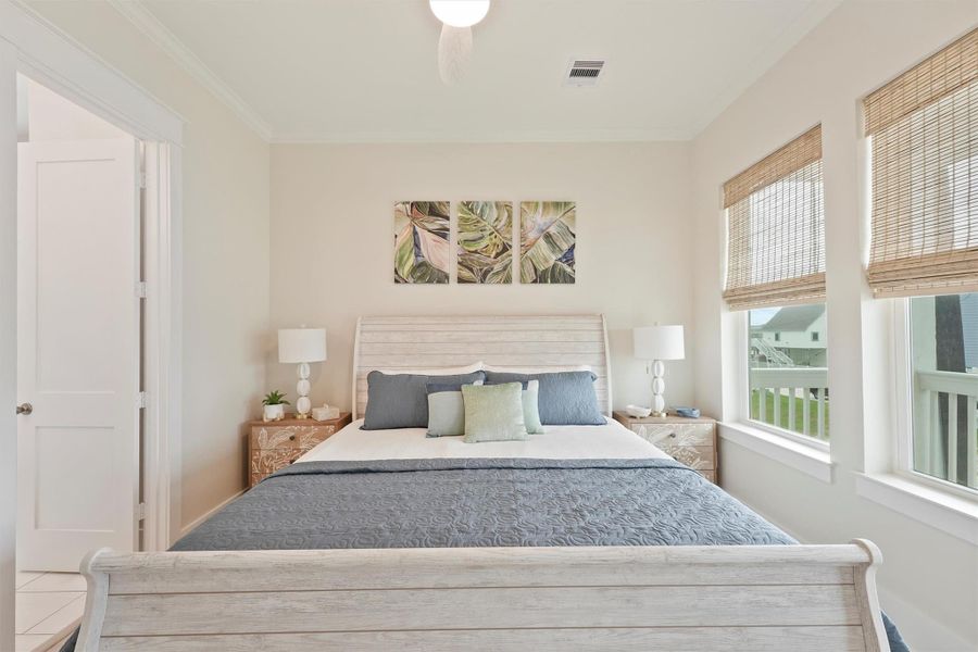 Furnished interior view inside a new home in , Galveston (Image 2). Furnished interior view inside a new home in , Galveston (Image 2).