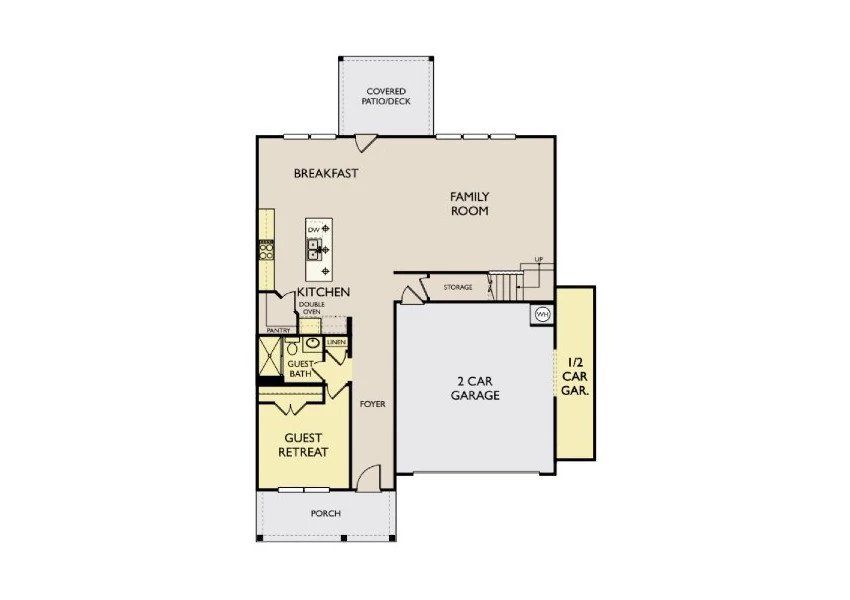 2D floor plan layout of this home in Willow Landing, Mount Juliet, TN (Image 5). 2D floor plan layout of this home in Willow Landing, Mount Juliet, TN (Image 5).