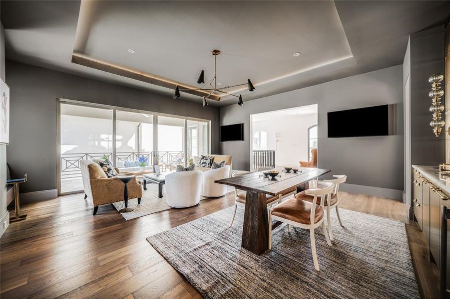 Furnished interior view inside a new home in , Southlake (Image 14).