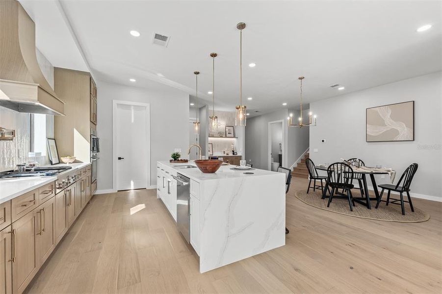 Furnished interior view inside a new home in College Park, Orlando (Image 18). Furnished interior view inside a new home in College Park, Orlando (Image 18).