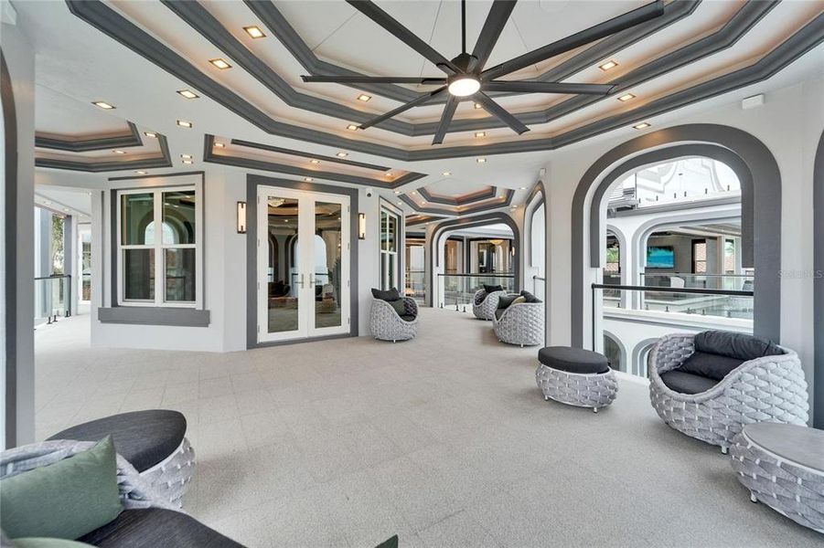 Furnished interior view inside a new home in , Apollo Beach (Image 46).