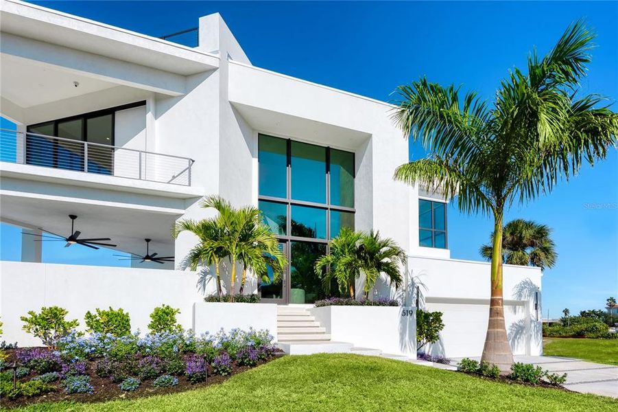 Exterior details and patio area of a home in , Longboat Key (Image 49).
