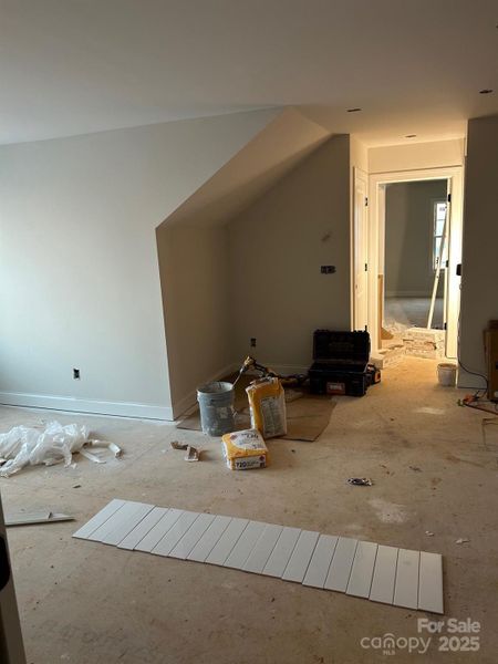 In-progress construction of a new home in The Courtyards at Hodges Farm, Charlotte, NC (Image 9). In-progress construction of a new home in The Courtyards at Hodges Farm, Charlotte, NC (Image 9).