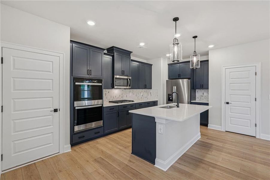 Furnished interior view inside a new home in Hemingway - Reserve Series, Cumming (Image 9).