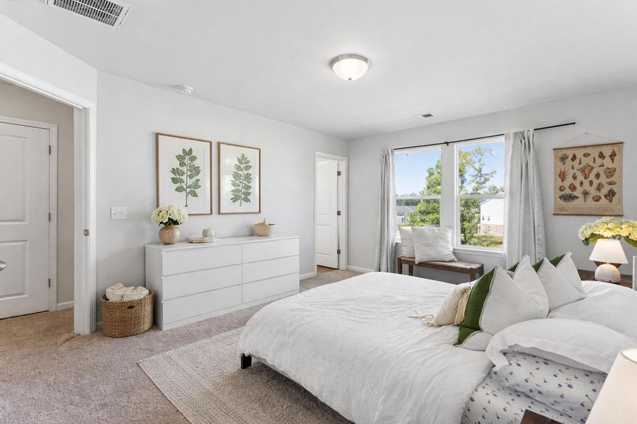 Furnished interior view inside a new home in , Summerville (Image 13).
