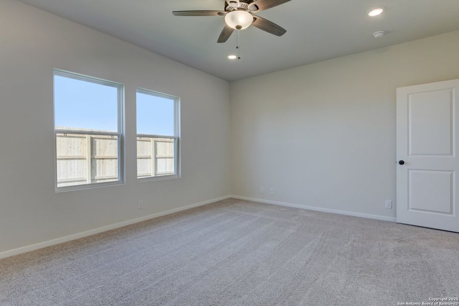 Spacious, unfurnished interior of a new home in Cordova Trails, Seguin (Image 23). Spacious, unfurnished interior of a new home in Cordova Trails, Seguin (Image 23).