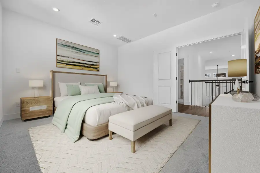 Furnished interior view inside a new home in Easton Park, Austin (Image 5).